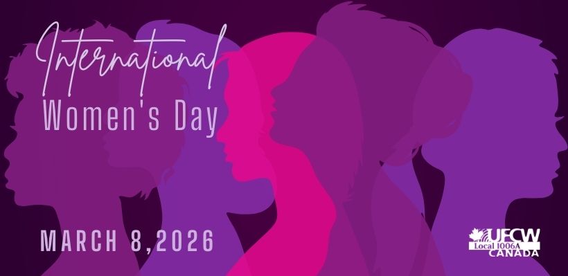 Join Your Union for International Women's Day